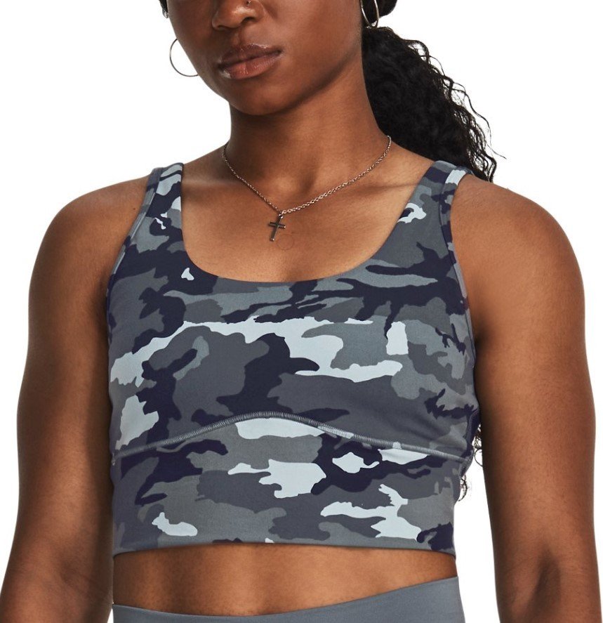 Tílko Under Armour Meridian Fitted CropTankPrnt-BLU