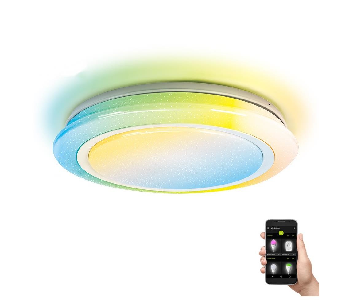 B.V.  - LED RGBW Stmívatelné koupelnové svítidlo LED/39W/230V 50 cm Wi-Fi