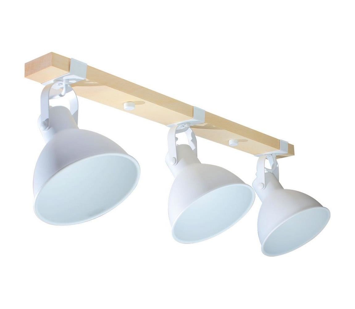 Bodové svítidlo 3xE27/40W/230V bílá