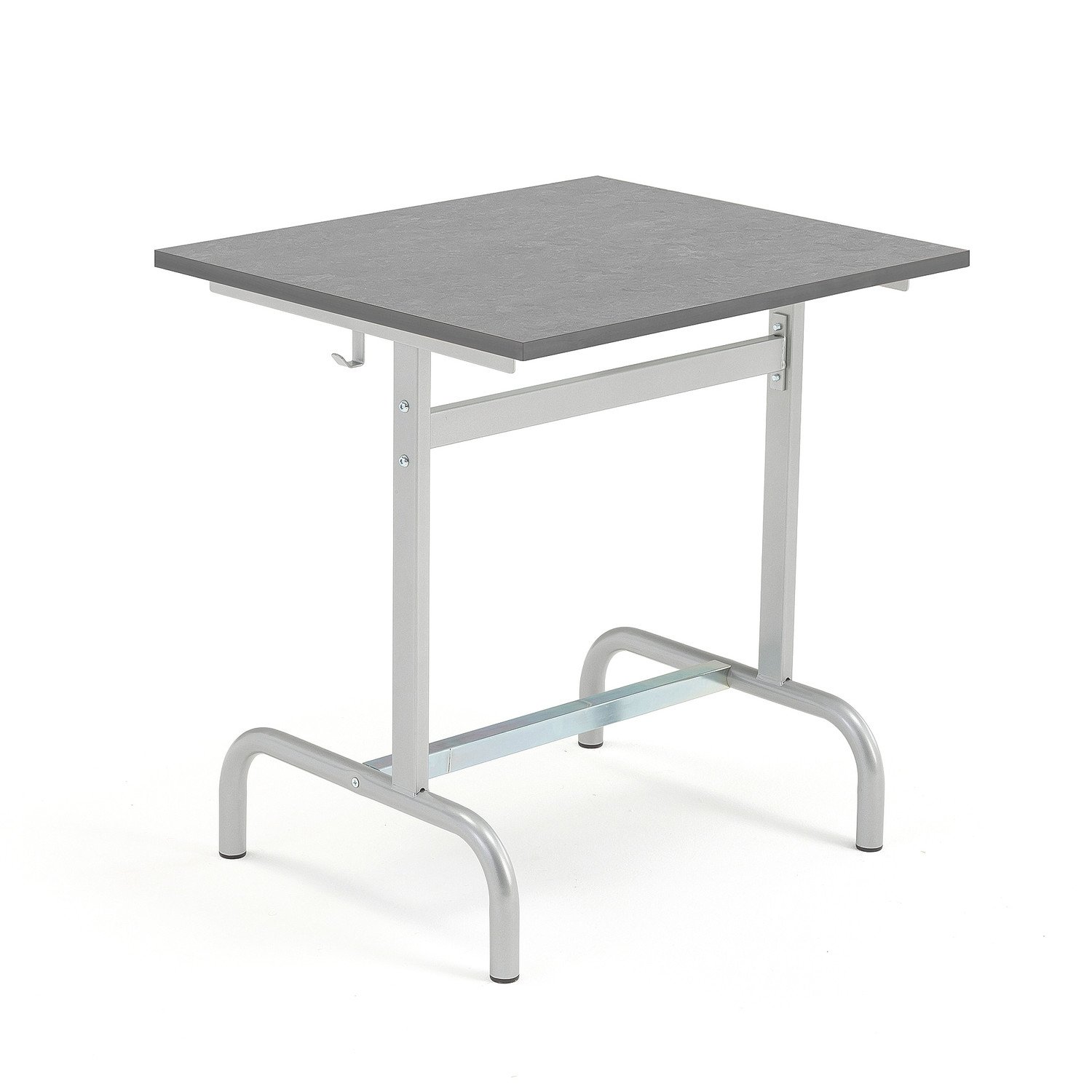 Školní lavice 180, stříbrná/tmavě šedá