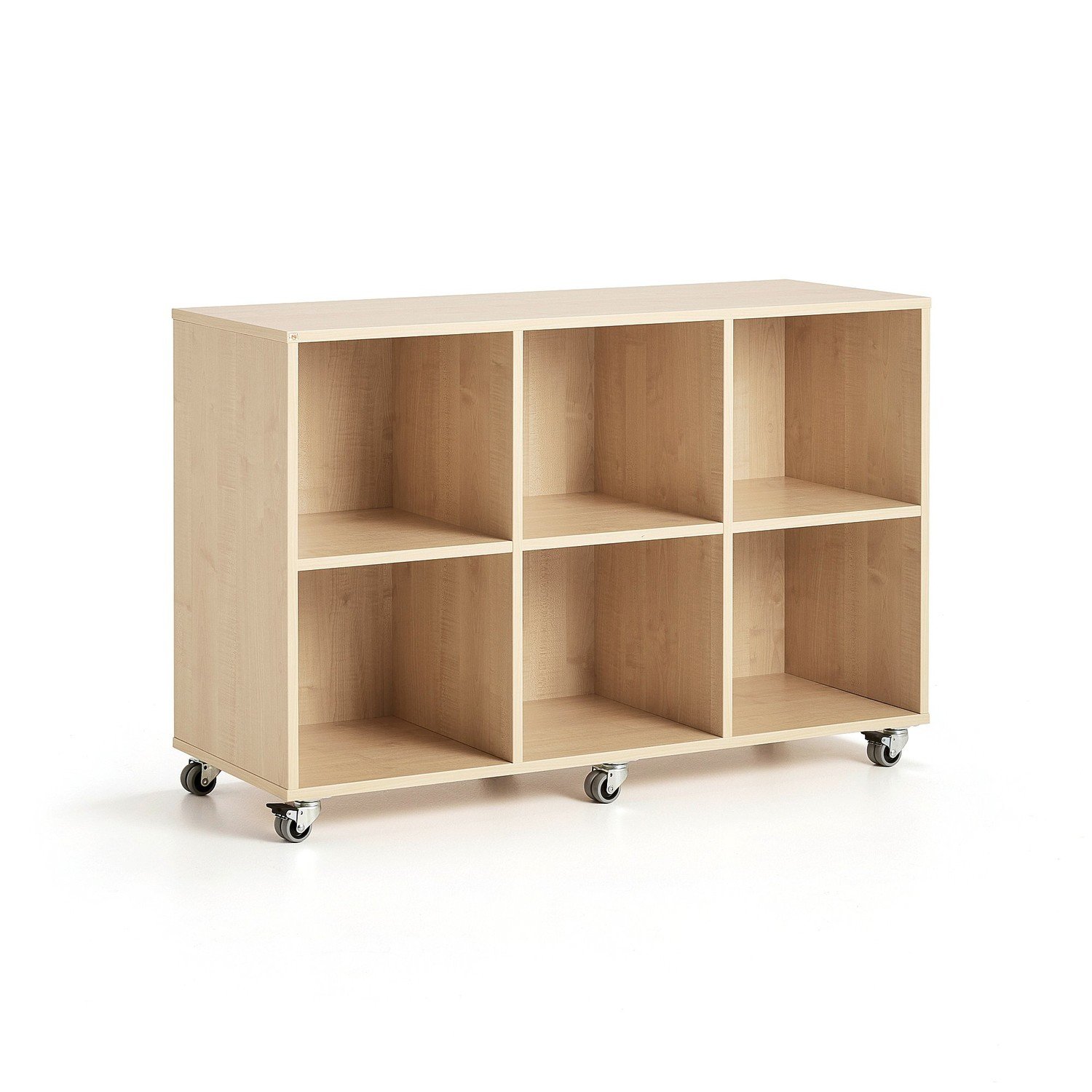 Skříňka CASPER, 6 přihrádek, bříza