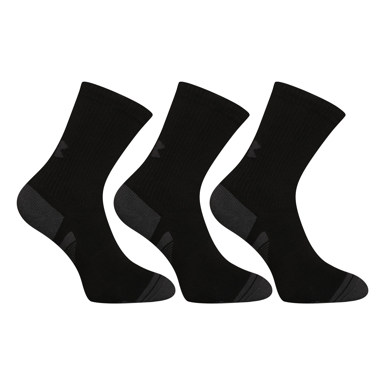 3PACK ponožky Under Armour černé (1379521 001) M