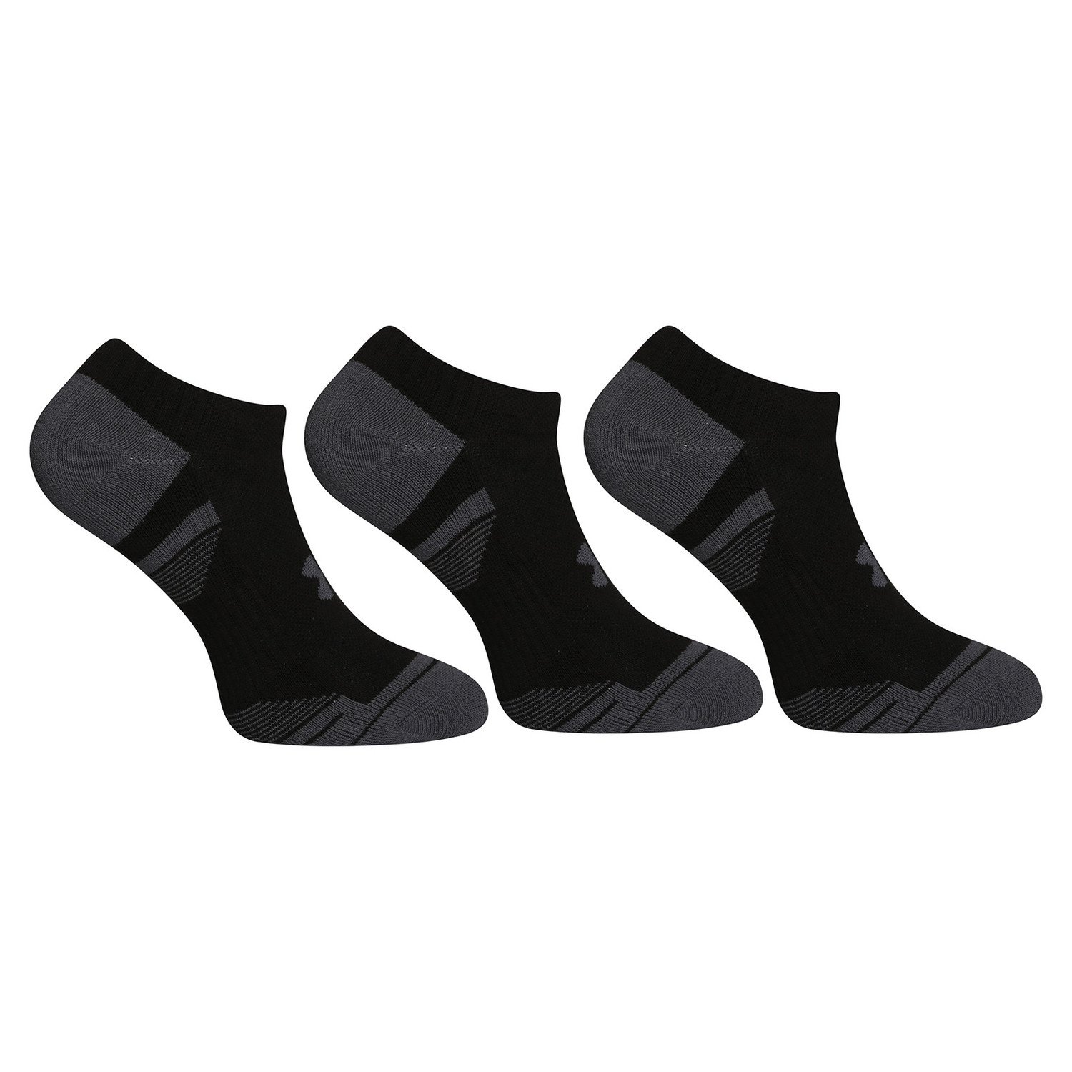 3PACK ponožky Under Armour černé (1379526 001) L