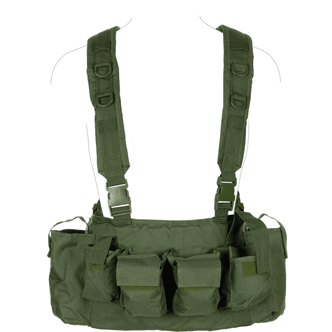 Vesta taktická Chest Rig olivová