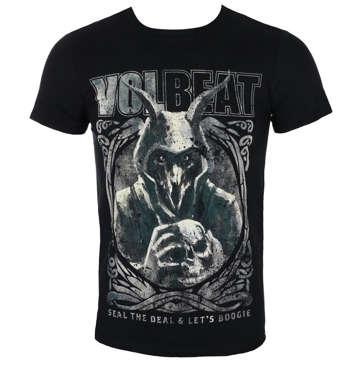 Tričko metal Volbeat - Goat With Skull - ROCK OFF - VOLTS05MB S