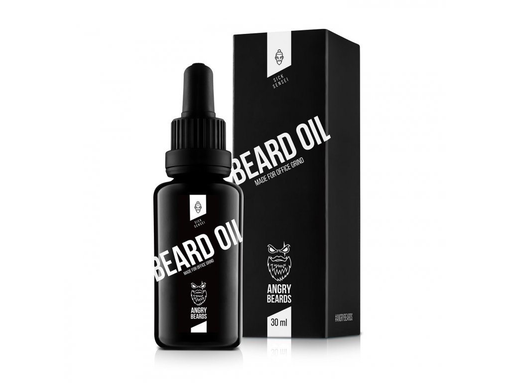 Angry Beards Olej na vousy Sick Sensei 30 ml