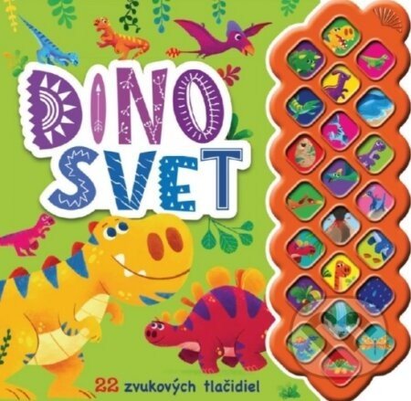 Dinosvet - 22 zvukových tlačidiel - Hannah Campling