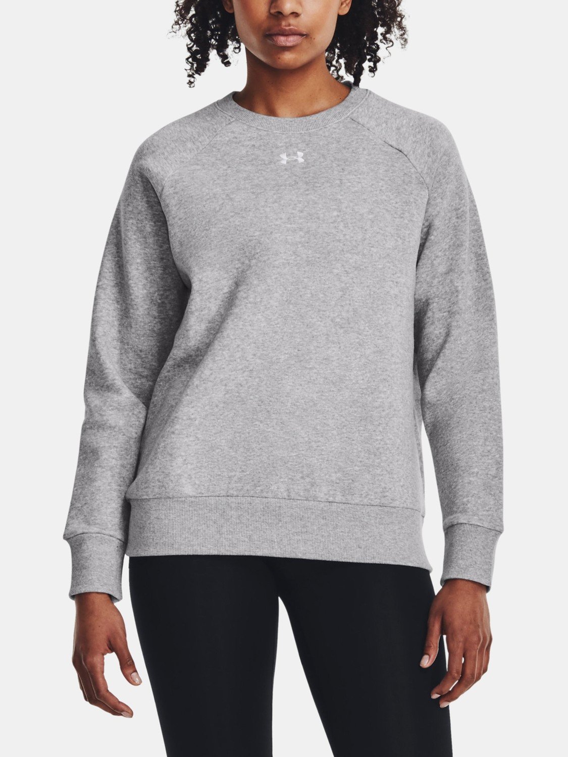 Under Armour Mikina UA Rival Fleece Crew-GRY - Dámské