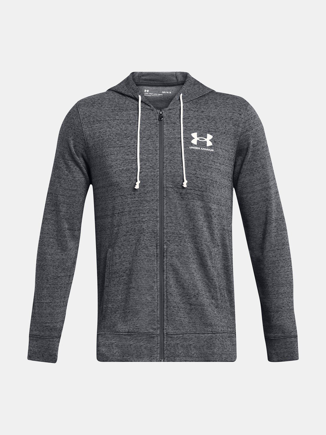 Under Armour Mikina UA Rival Terry LC FZ-GRY - Pánské