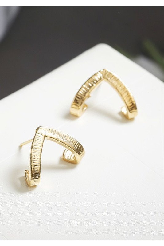 Náušnice ve zlaté barvě Armelle