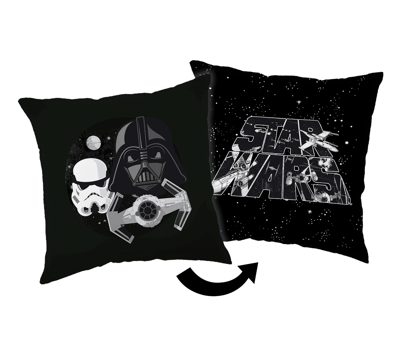 Jerry Fabrics Dekorační polštářek 35x35 cm - Star Wars