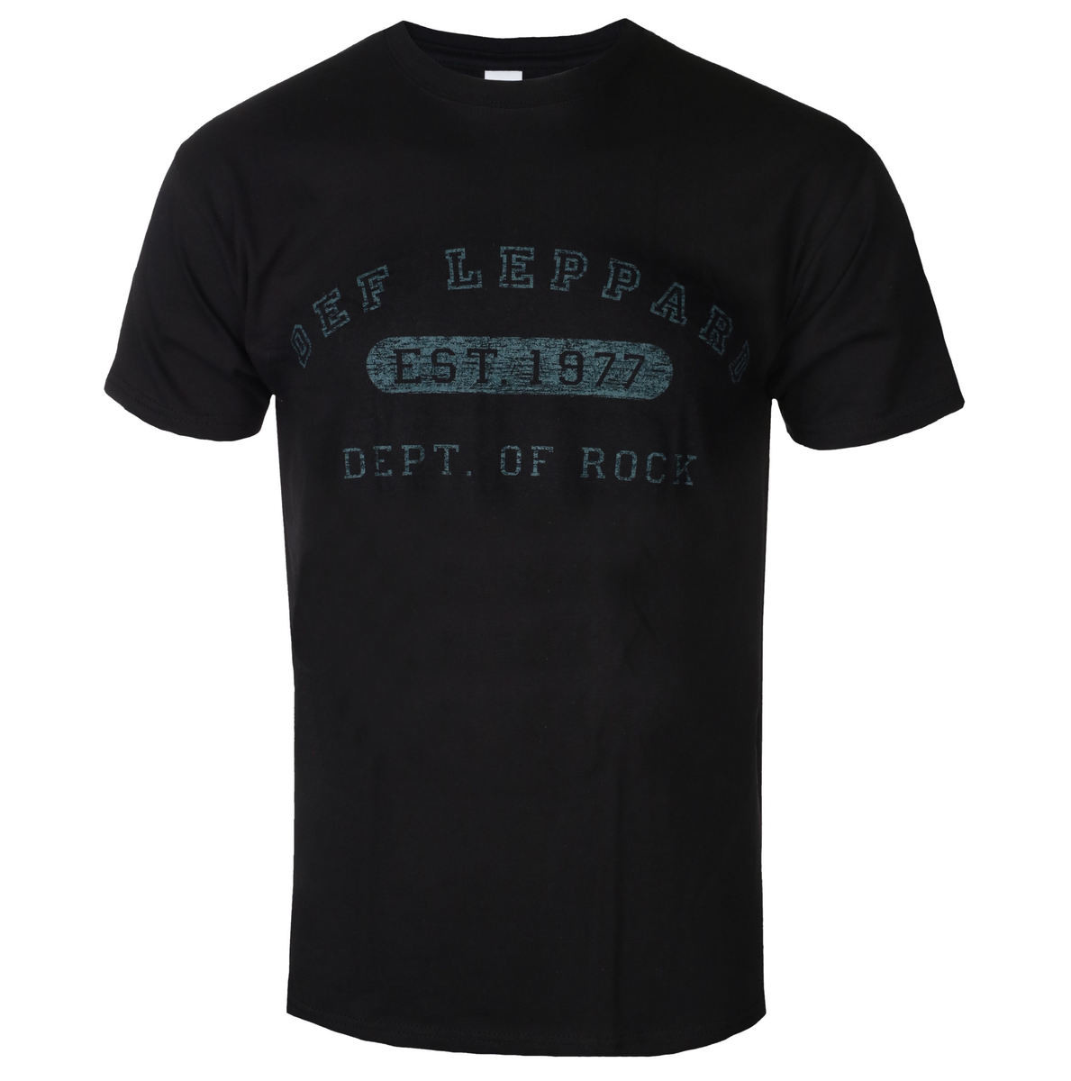 Tričko metal pánské Def Leppard - Collegiate Logo - ROCK OFF - DEFLTS01MB S