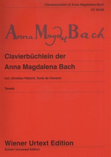 Knížka skladeb pro Annu Magdalenu Bachovou