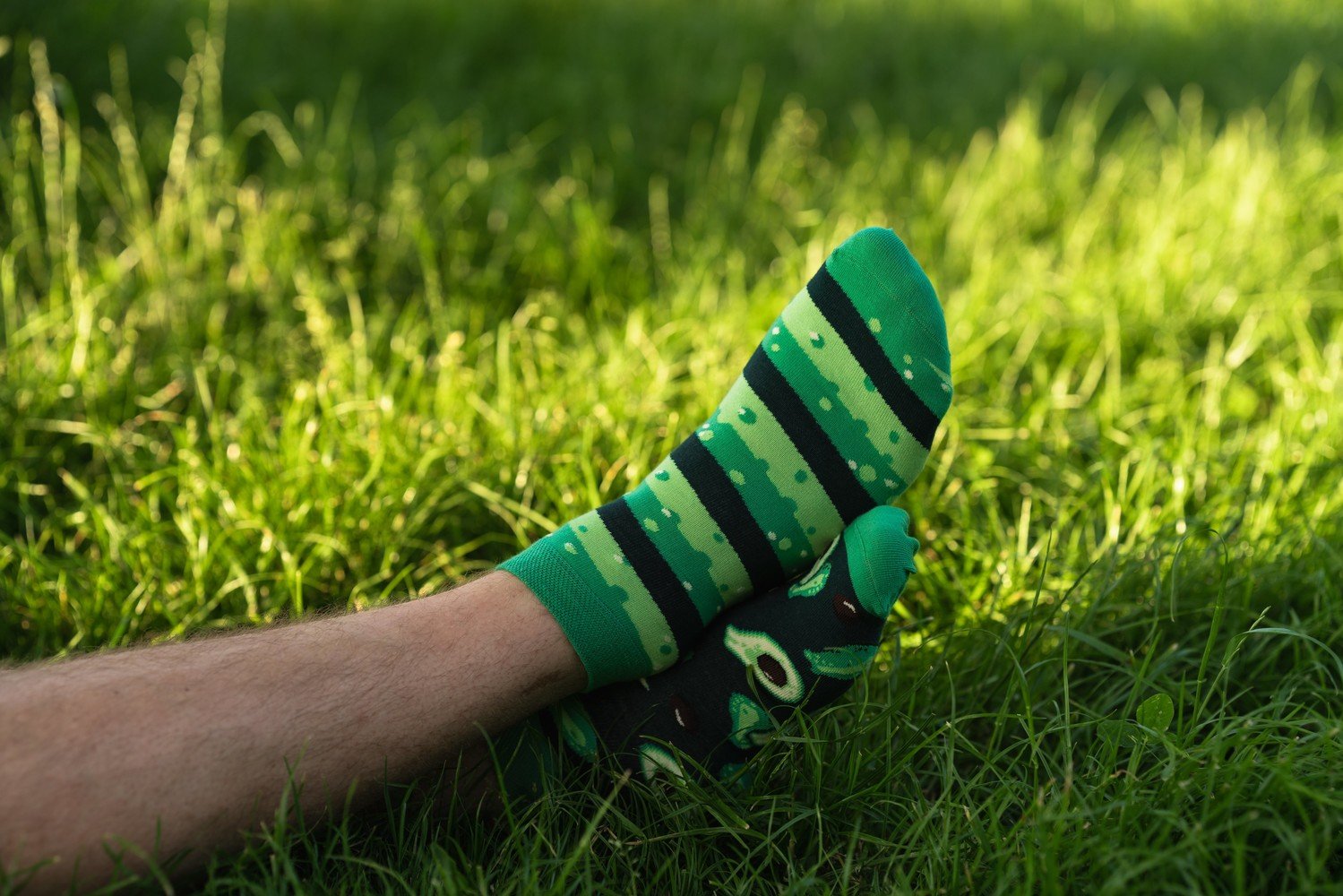 Avokádové ponožky 035-A020 Tmavě zelené Tmavě zelené