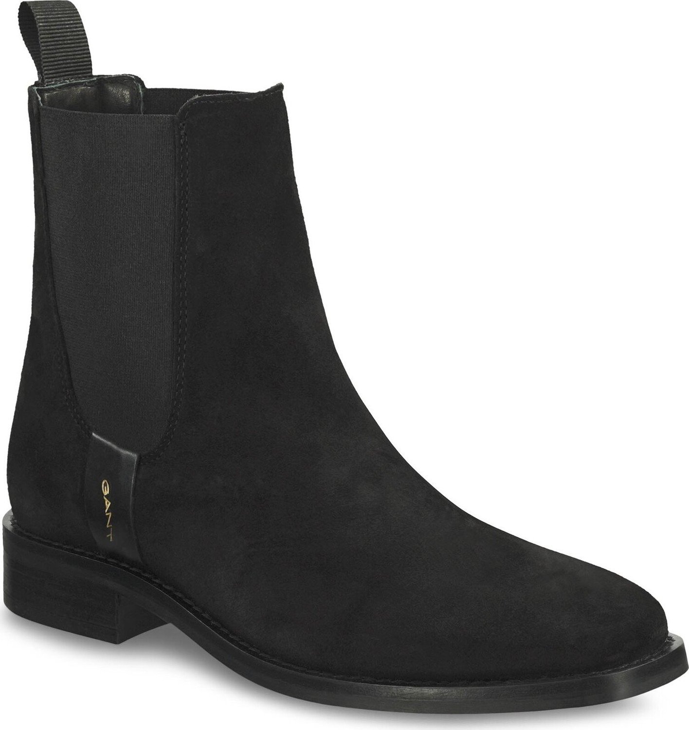 Kotníková obuv s elastickým prvkem Gant Fayy Chelsea Boot 27553384 Black