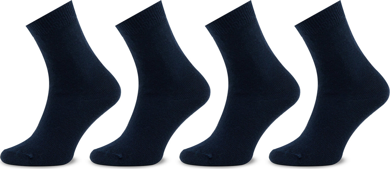 Sada 4 párů dětských vysokých ponožek United Colors Of Benetton 6GRD07028 901