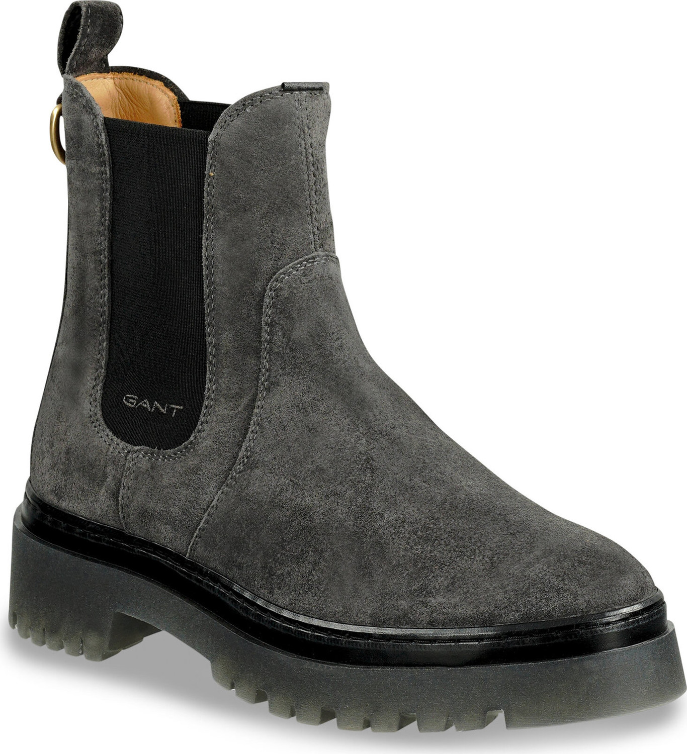 Kotníková obuv s elastickým prvkem Gant Aligrey Chelsea Boot 27553441 Dark Gray