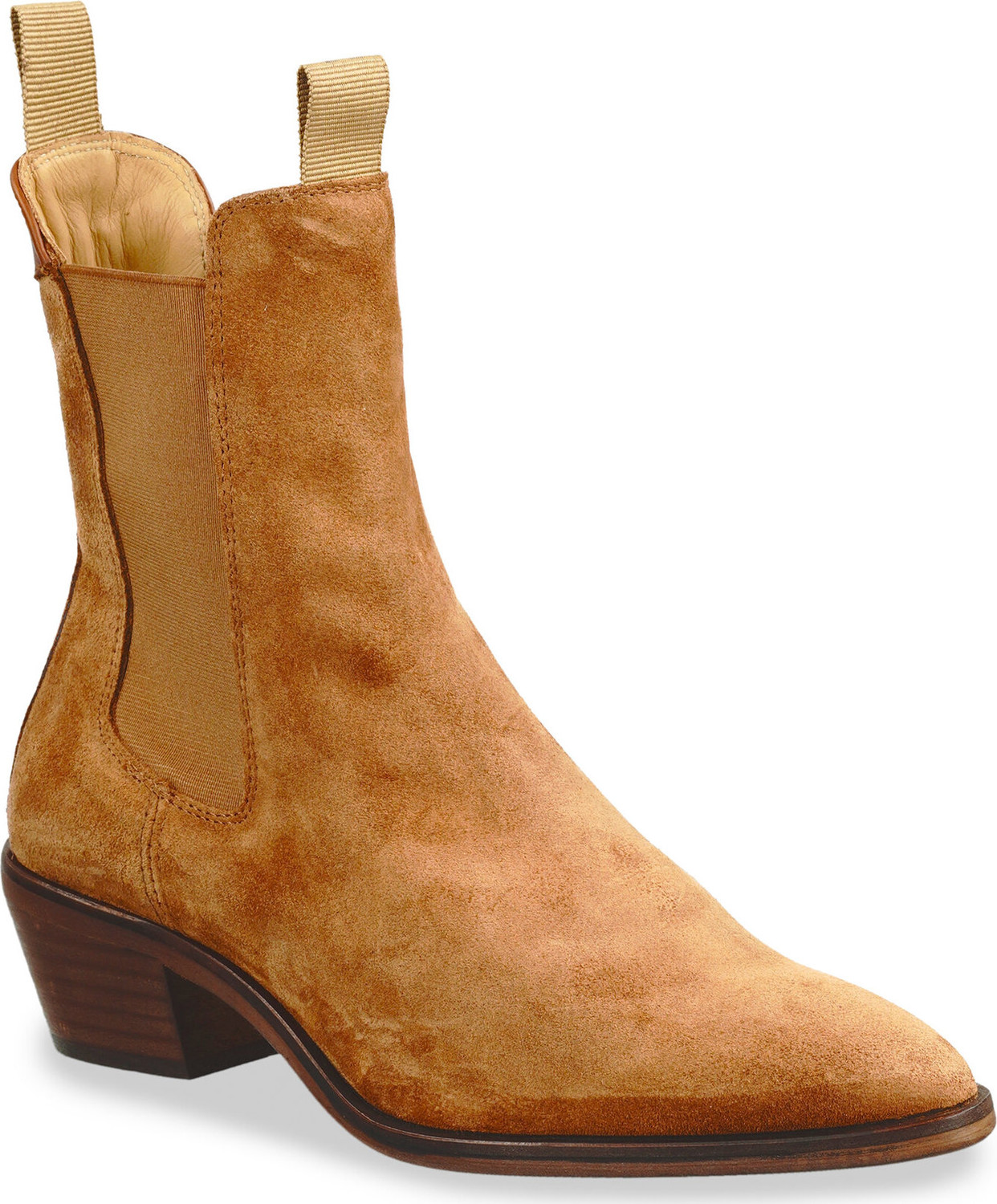 Kotníková obuv s elastickým prvkem Gant St. Broomly Chelsea Boot 27553373 Cognac