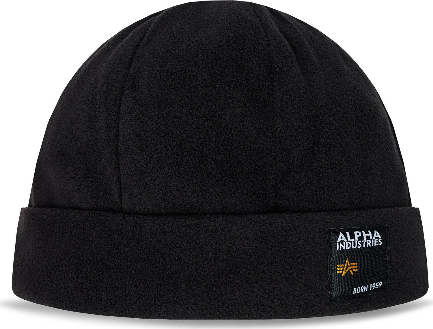 Čepice Alpha Industries Label Fleece Beanie 118937 Black 03
