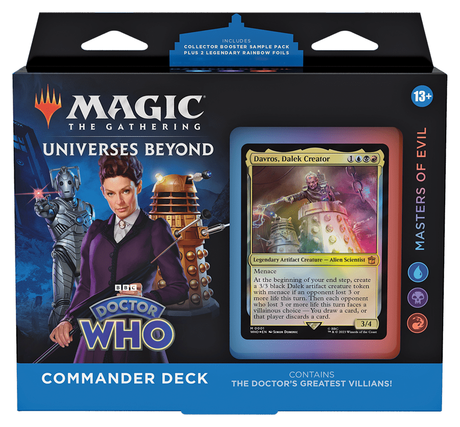 Wizards of the Coast Magic The Gathering - Doctor Who Commander Deck Varianta: Masters of Evil