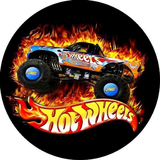 Jedlý papír Hot Wheels 19,5cm Pictu Hap