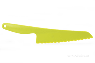 Velký plastový nůž, na saláty a těsta celková délka 30 cm