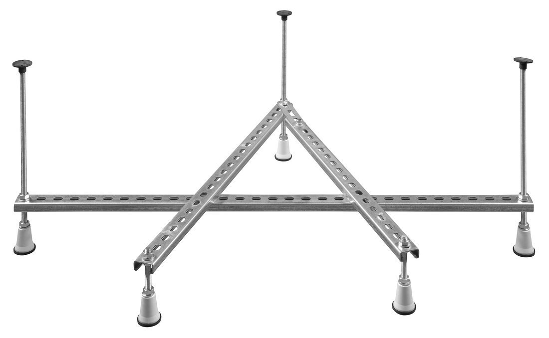 Polysan Nosná konstrukce pro hlubokou vaničku VISLA 80x80cm