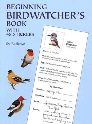 Beginning Birdwatcher's Book: With 48 Stickers [With 48] (Barlowe Sy)(Paperback)