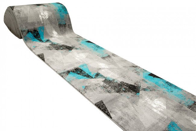 Běhoun Victoria B885A tmavě šedý / tyrkysový