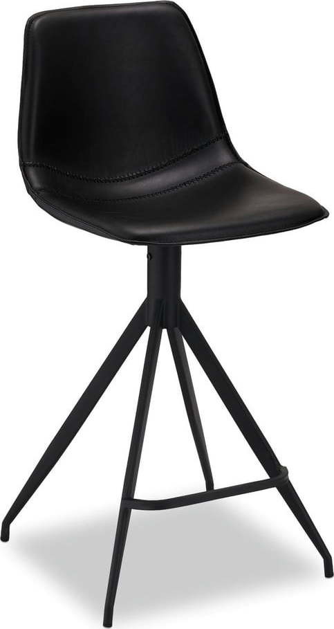 Černé otočné barové židle v sadě 2 ks 98 cm Isabel – Furnhouse