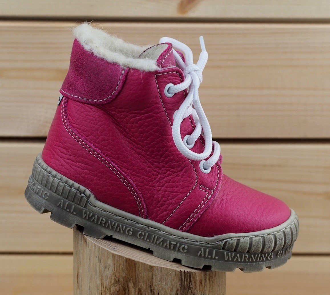 Pegres 1700 Dětské boty růžové 22