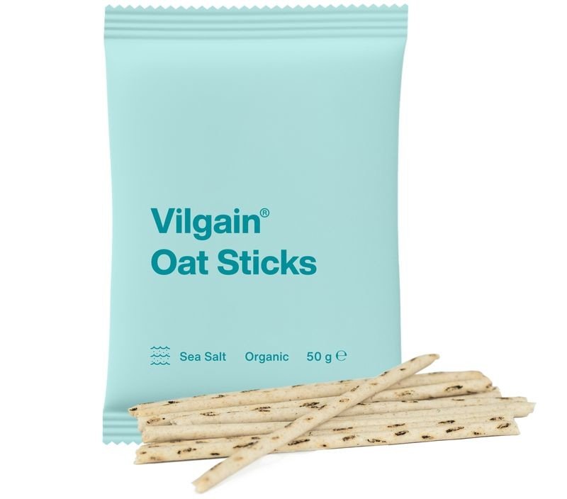 Vilgain Oat Sticks BIO mořská sůl 50 g