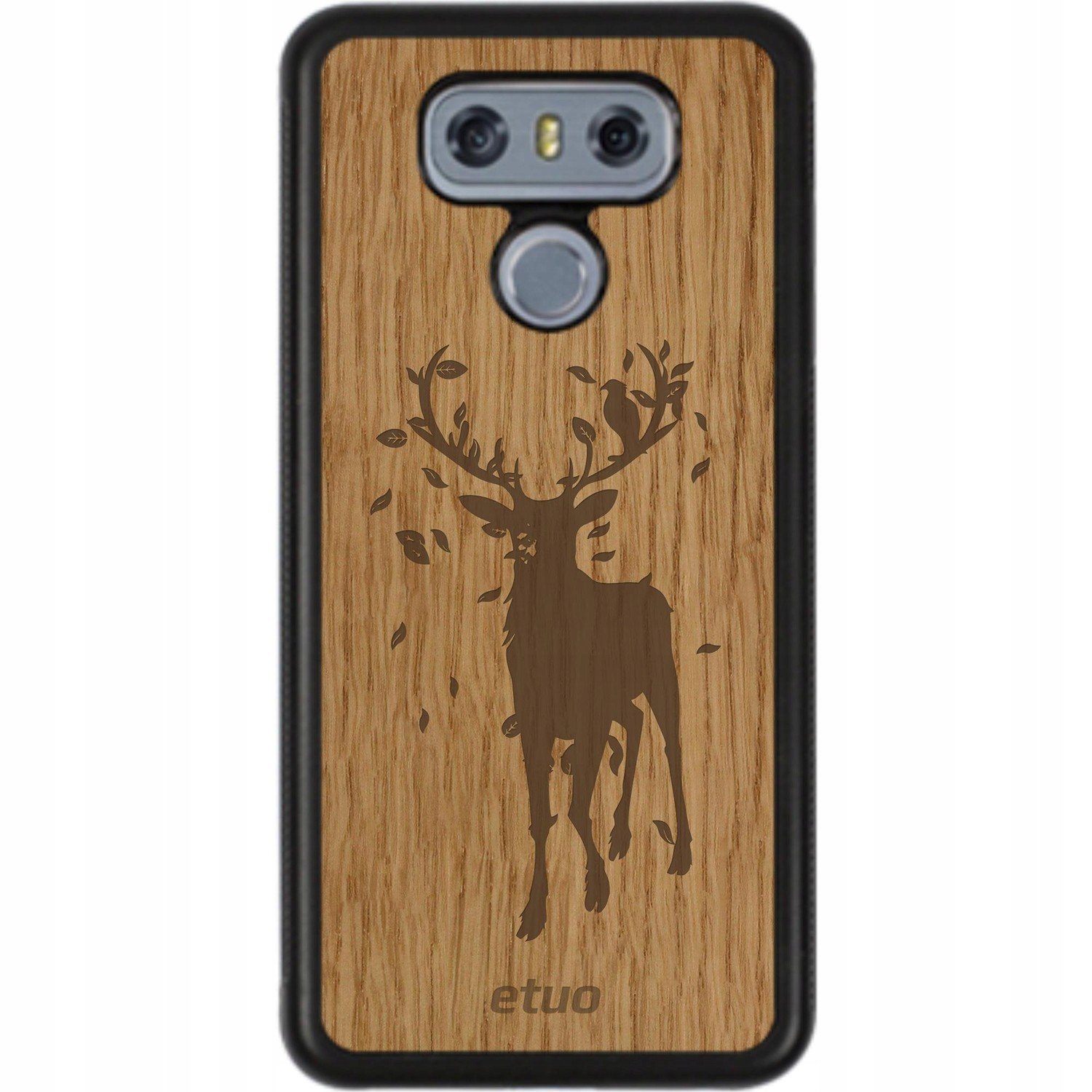 Dřevěné pouzdro pro Lg G6 etuo Wood Case Deer
