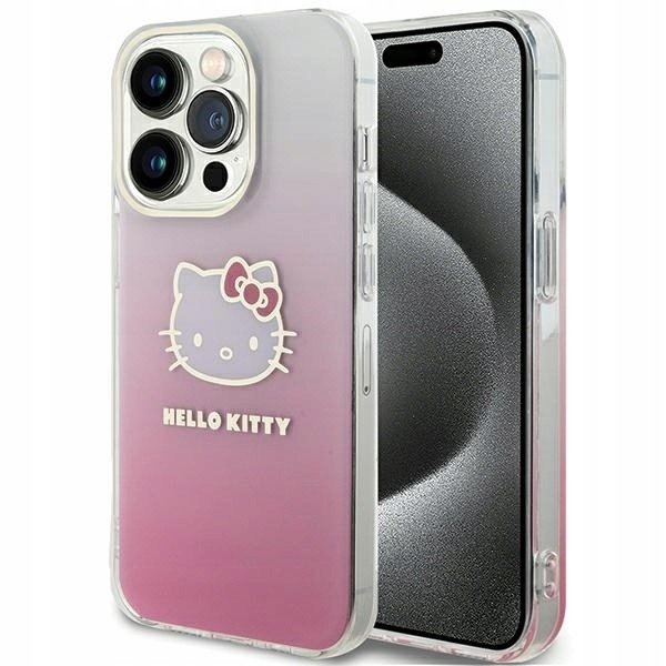 Hello Kitty HKHCP15XHDGKEP iPhone 15 Pro Max 6.7' růžová/pink hardcase IML