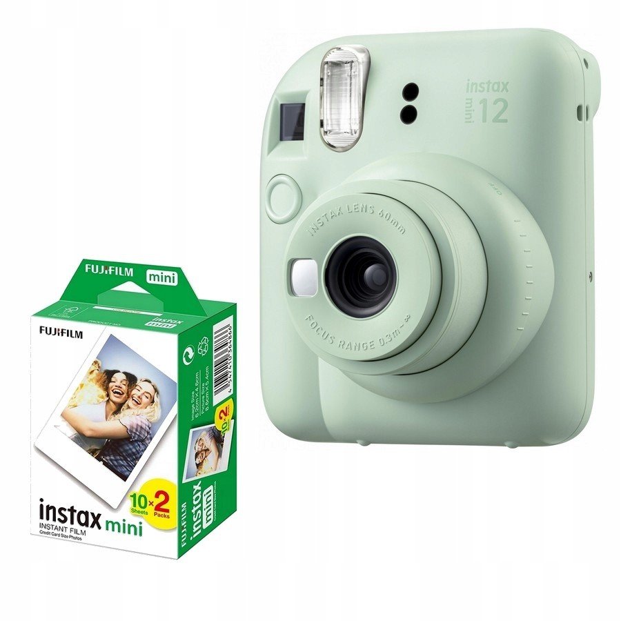 Fotoaparát Fujifilm Instax mini 12 zelený náplň