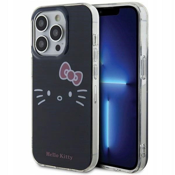 Hello Kitty HKHCP14LHKHLK iPhone 14 Pro 6,1' černý/černý pevný obal IML