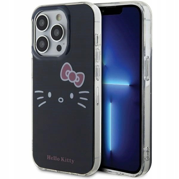 Hello Kitty HKHCP15LHKHLK iPhone 15 Pro 6,1' černý/černý pevný obal IML