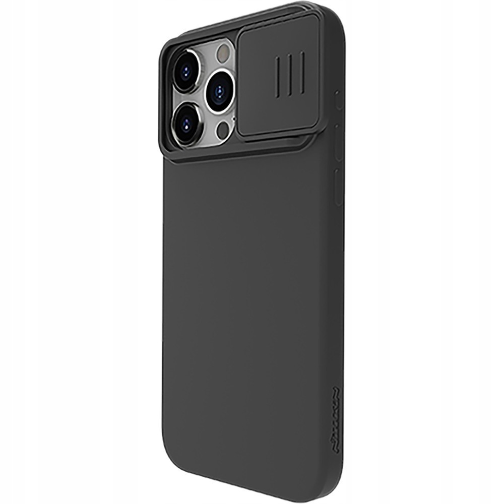 Nillkin CamShield Silky Magnetic Silikonový Kryt pro Apple iPhone 15 Pro Max Black (6902048269682)