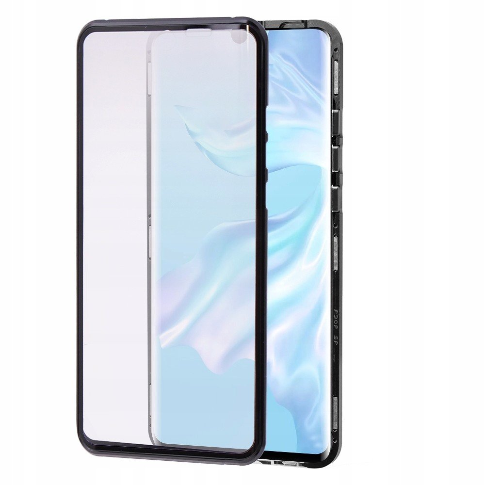 Magnetické pouzdro pro Huawei P30 Pro, Glass, sklo na displej ochrana fotoaparátu