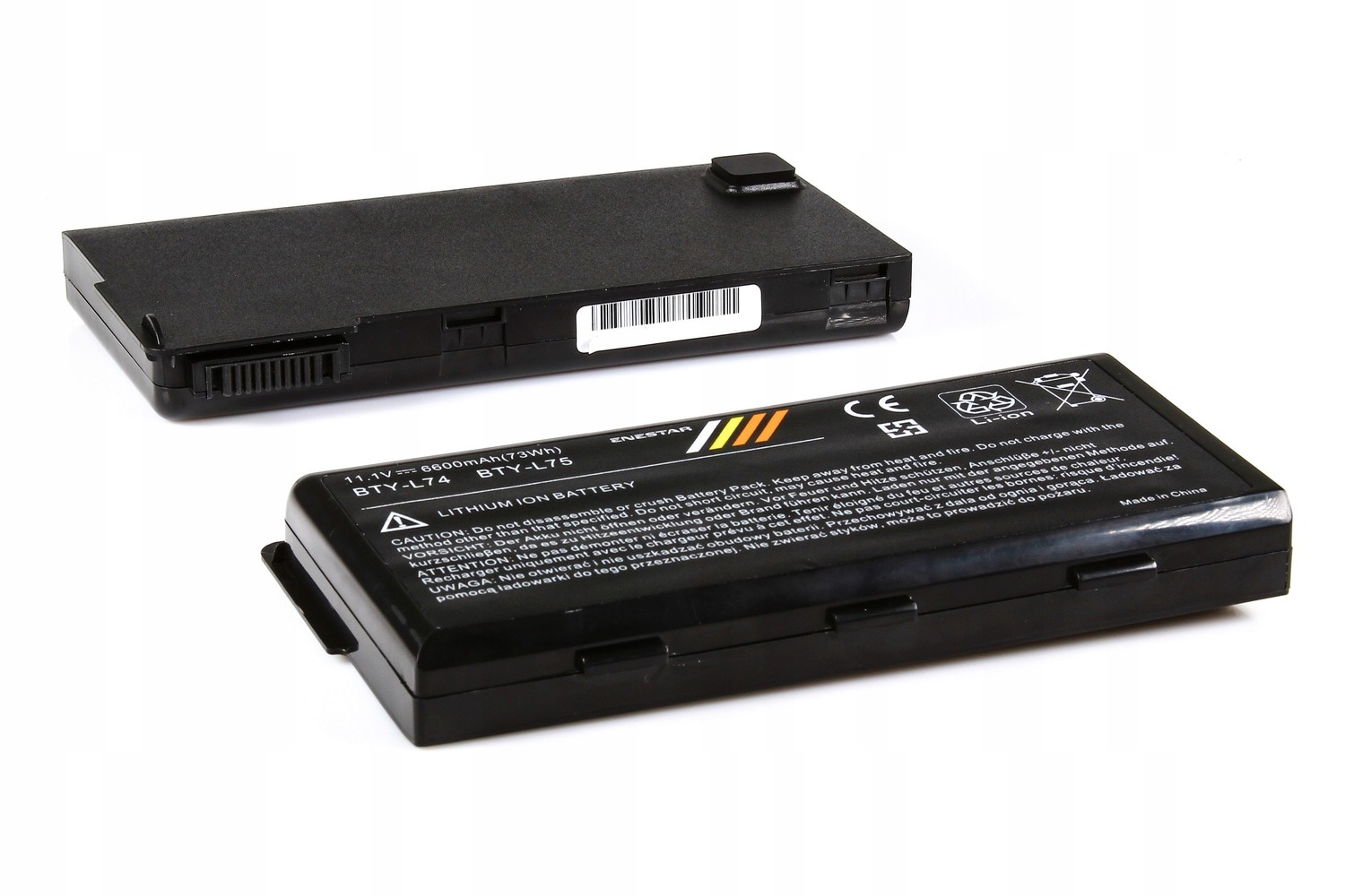 6600mAh Značková baterie pro Msi CR720 CR700X CR700