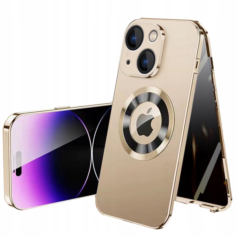 Magnetický kryt pro iPhone 14, Glass MagSafe sklo na displej ochrana fotoaparátu