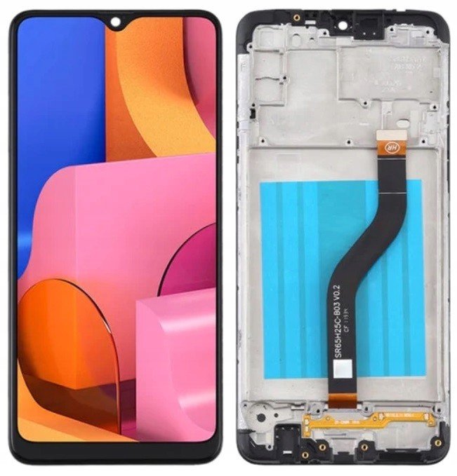 Originální LCD displej Samsung A20S A207 SM-A207 Ips rámeček černý