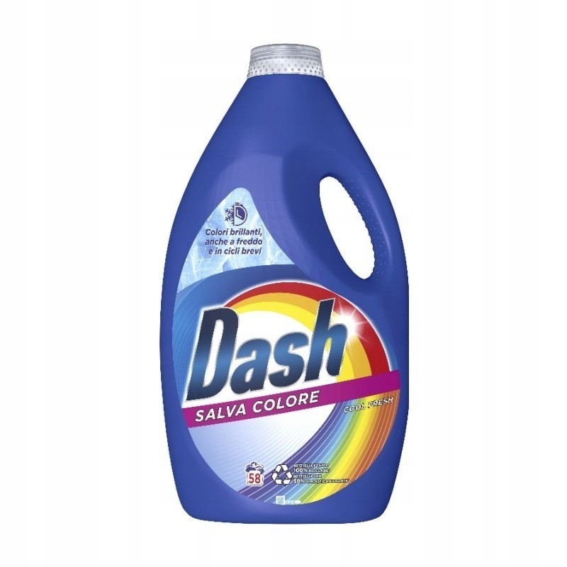 Tekutý gel na praní Dash Salva Colore ,2,9 l