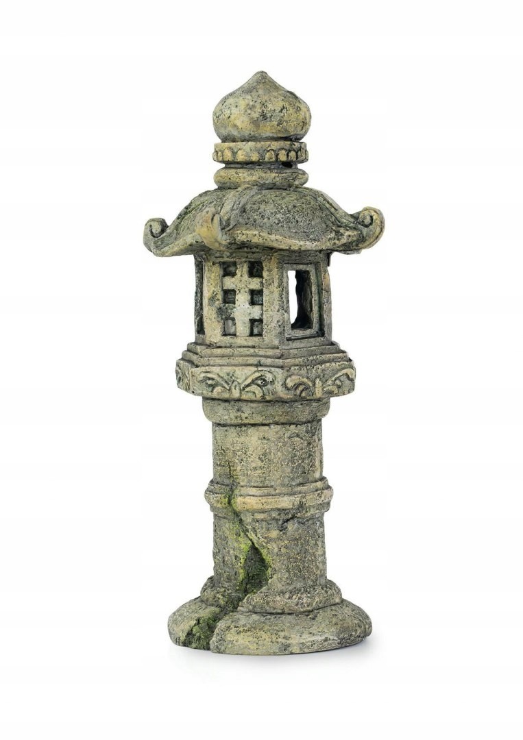 Zřícenina Pro Akvárium Zřícenina Věž Akvarijní Ozdoba Dekorace Velikost 10 CM