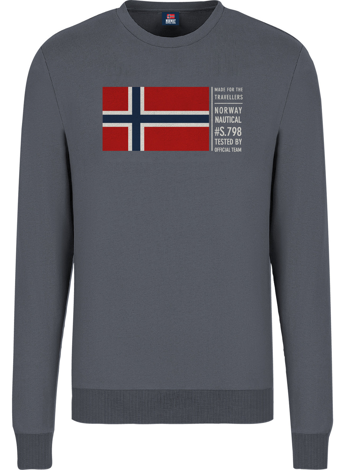 NORWAY COTTON FLEECE Pánská mikina US M 139448 Reventon