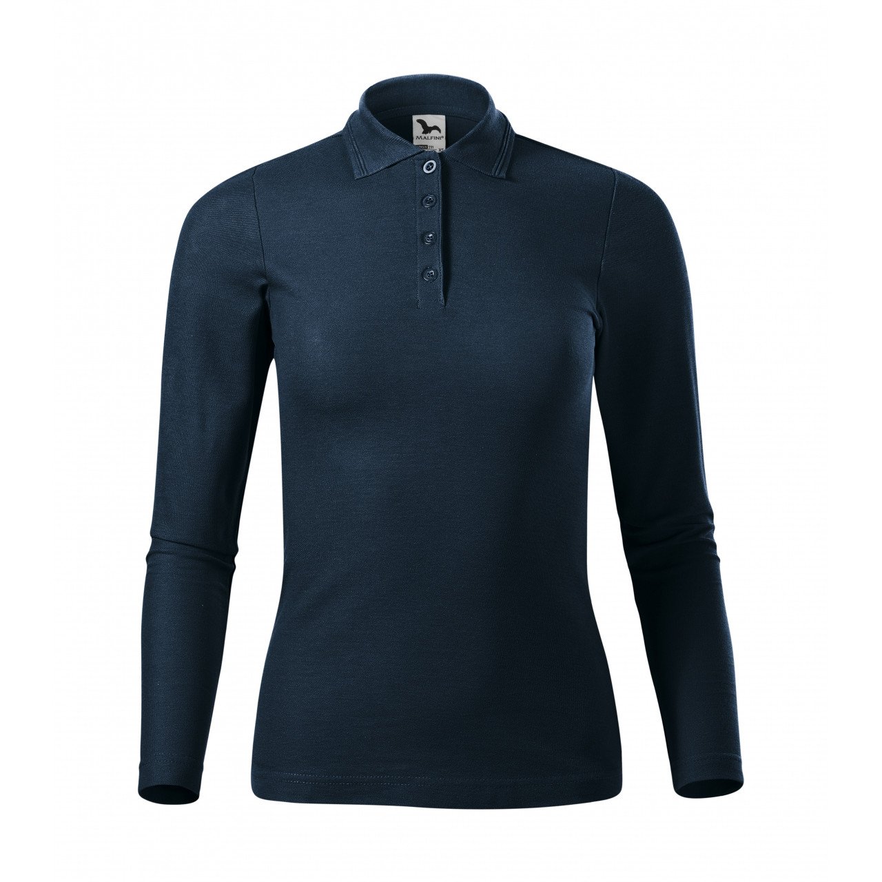 Polokošile dámská Malfini Pique Polo LS - navy, S