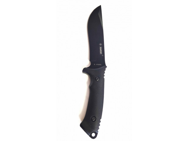 Kandar Turistický nůž, černý, 29 cm