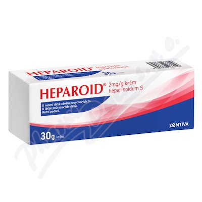 Heparoid 2mg/g krém 30g