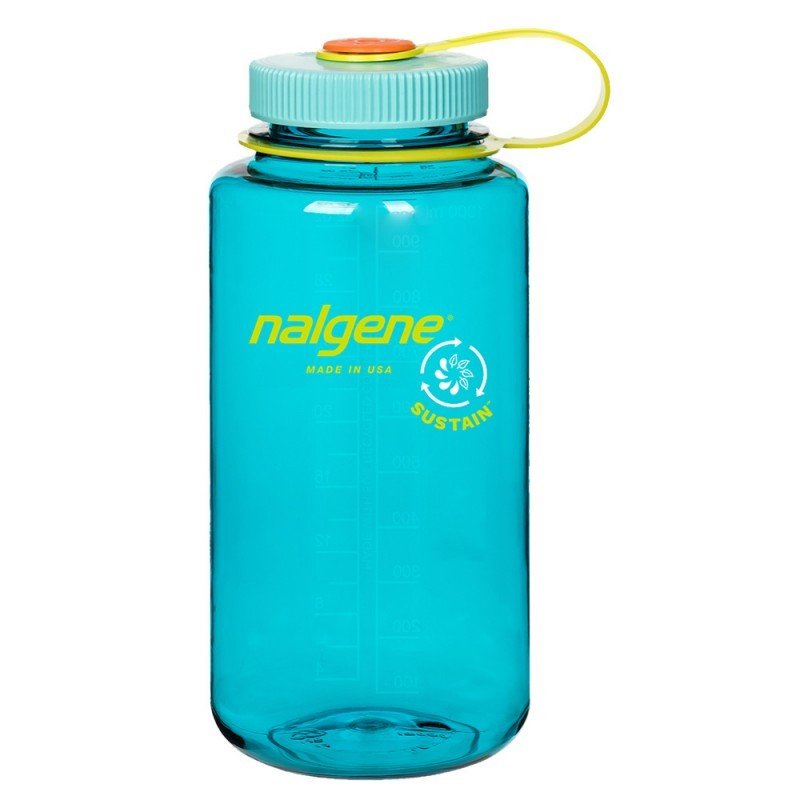 Nalgene Wide mouth Sustain Cerulean blue