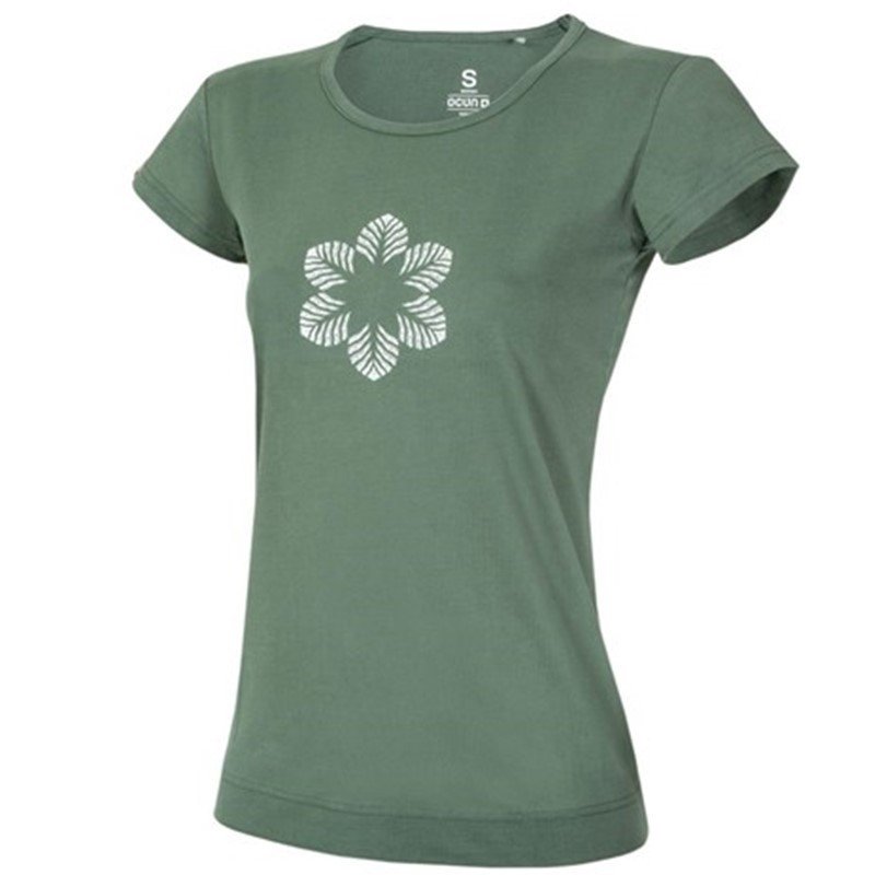 Ocun Dámské tričko Ocun Classic T Organic Green duck